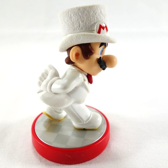 Super Mario Odyssey Wedding Amiibo Nintendo Top Hat Figure Collectible NVL-001 - Picture 2 of 5